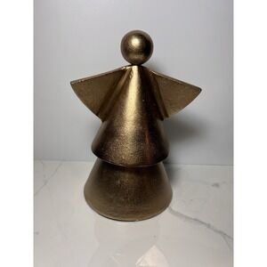 William Sonoma Brass Angel Sculpture Figurine